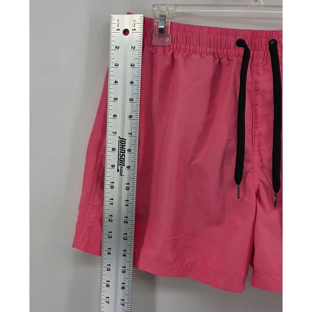 Quiksilver Mens Size M Pink Board Shorts Swim Trunks Beach Summer Surfwear